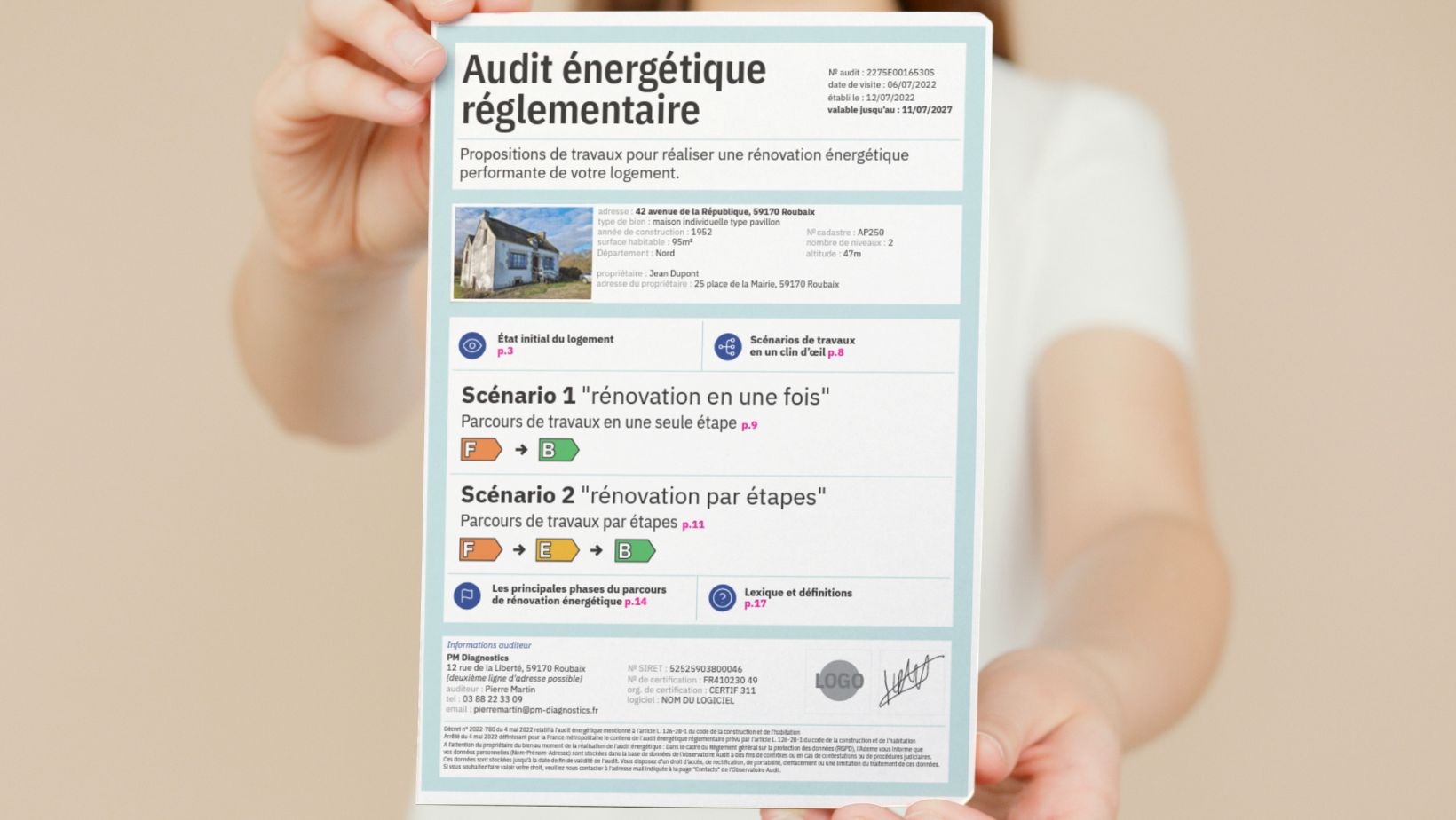 Un nouveau format obligatoire pour les audits énergétiques réglementaires